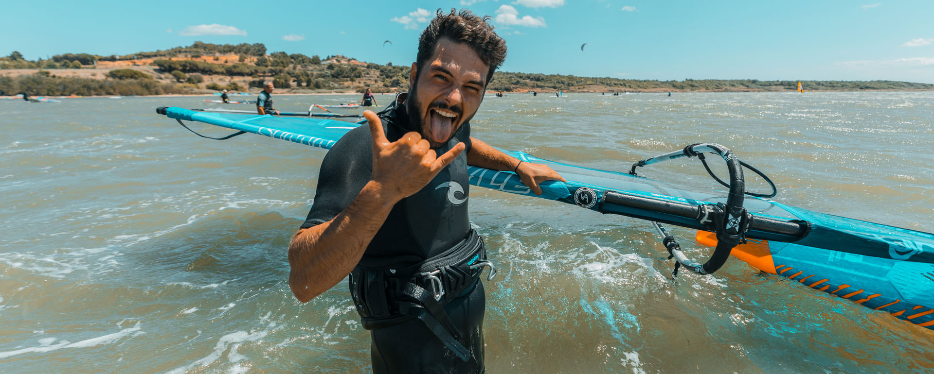 Windsurf à Leucate