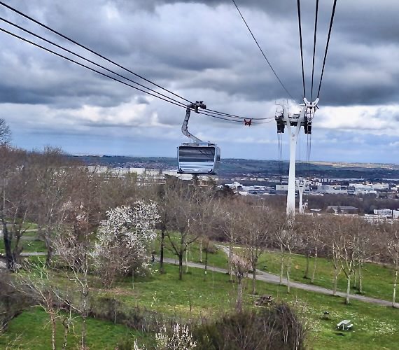Téléo, le téléphérique toulousain © CRTL Occitanie Toulouse - Téléphérique © Christie Chabanette