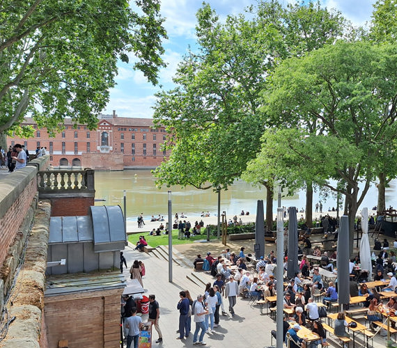 Port de la Daurade © C.Chabanette / CRTL Occitanie Toulouse - Port de la Daurade © Christine Chabanette / CRTL Occitanie