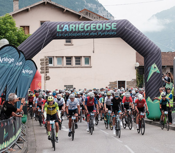 Course Cyclosportive Ariégeoise © Tomas Montès