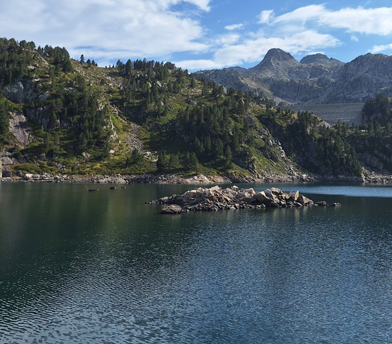 Réservoir des Laquets - Pyrénées © Christine Chabanette