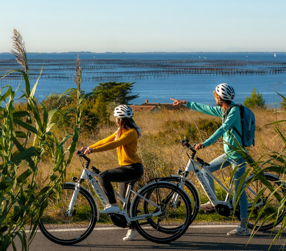 Loupian à vélo - Parcs à huîtres © D.Cavailhes