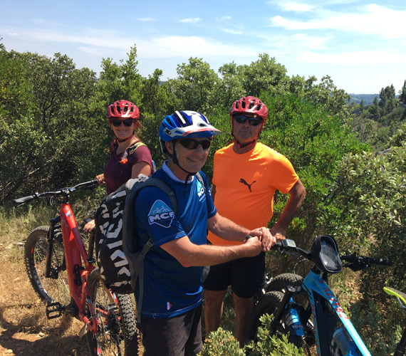 Randonnée des Garrigues VTT © Grand Avignon Tourisme