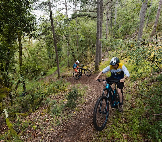 Parcours VTT entre Lot et Célé © Julien Abellan / Vélo Vert