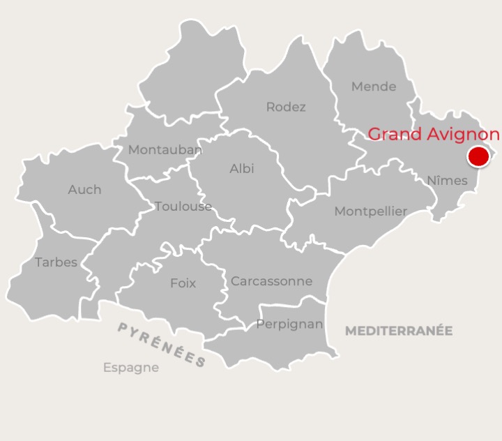 Cartographie Grand Avignon Terre de Vélo