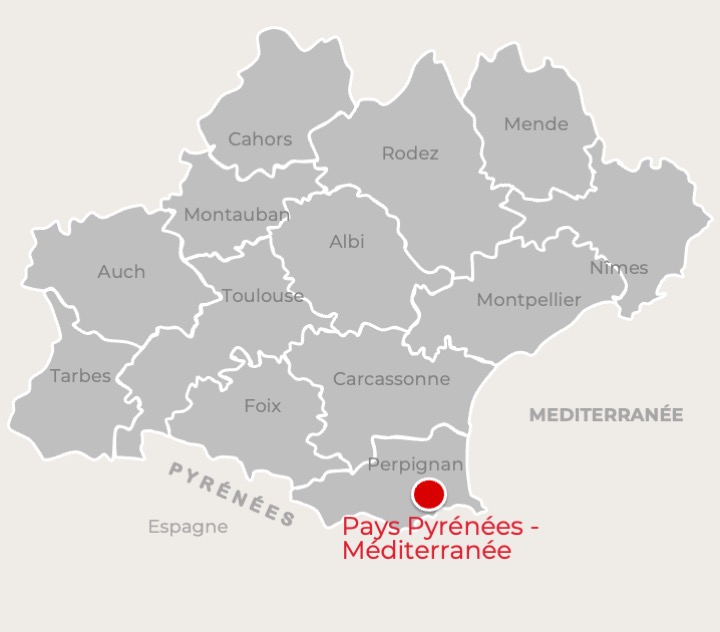 Carto Pays Pyrénées Méditerranée