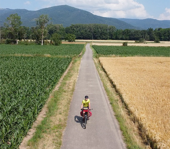 Voyage à vélo © Gaëtan Couffignal