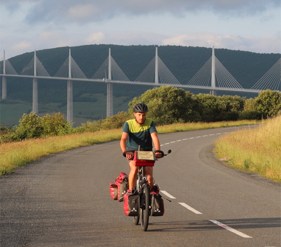 Voyage à vélo © Gaëtan Couffignal