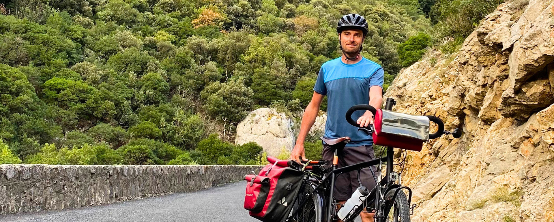 Voyage à vélo @ Gaëtan Couffignal