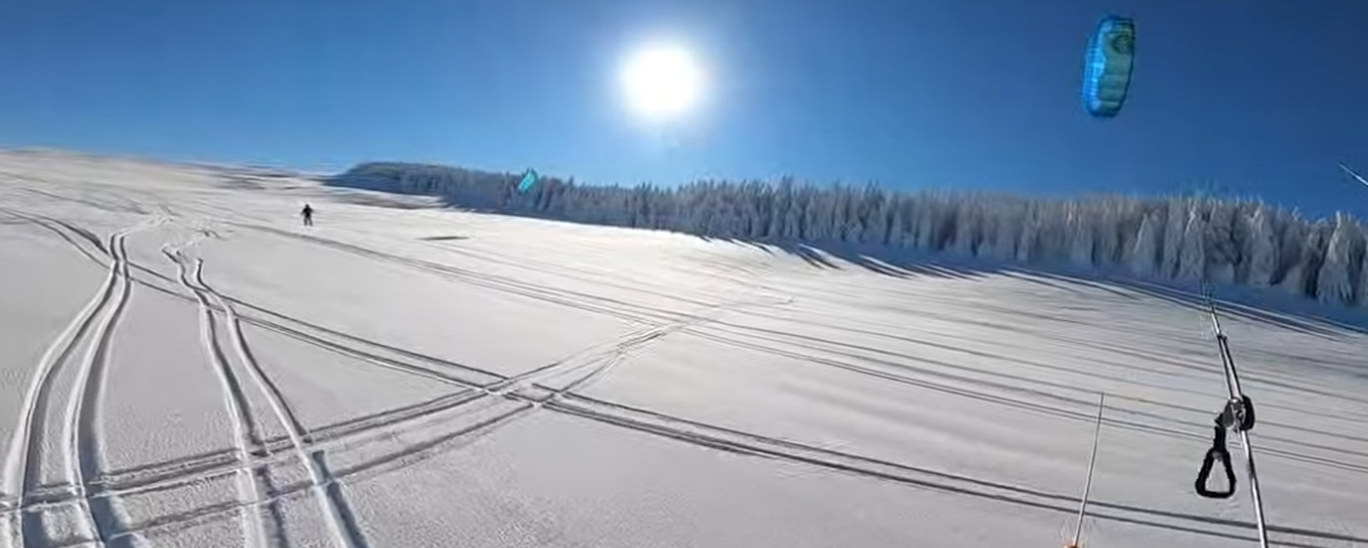 Snowkite Aubrac