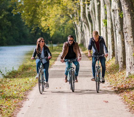 Toulouse - Vélo canal du Midi © Haptag