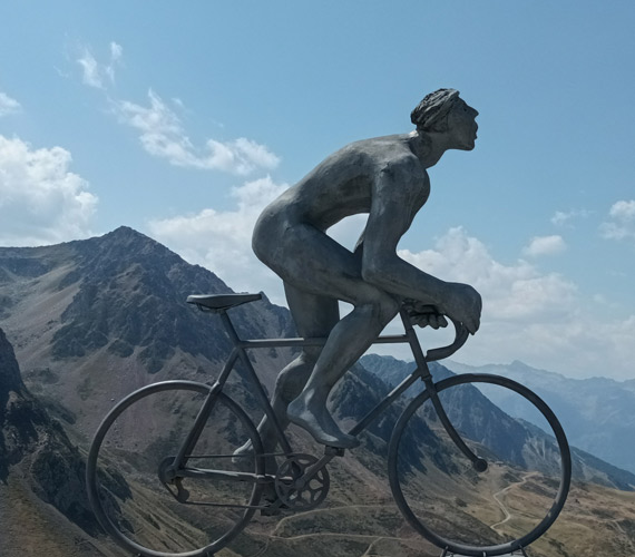 Col du Tourmalet - Statue du Géant © Emmanuelle Viala / CRTL