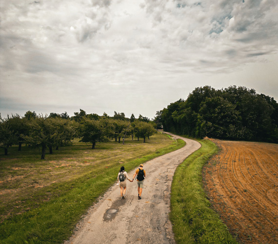 Gers- Chemin de St-Jaques de Compostelle © Les Baroudeurs Liégeois / CRTL Occitanie