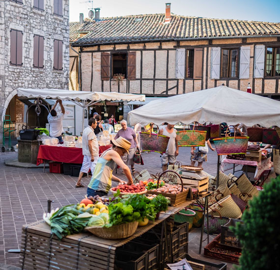 Marché Castelnau-de-Montmiral