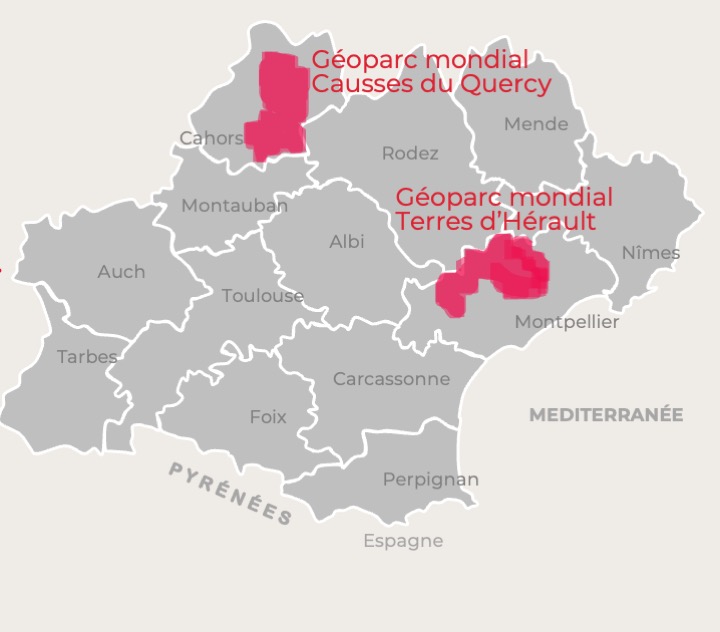 Carto Géoparcs mondiaux